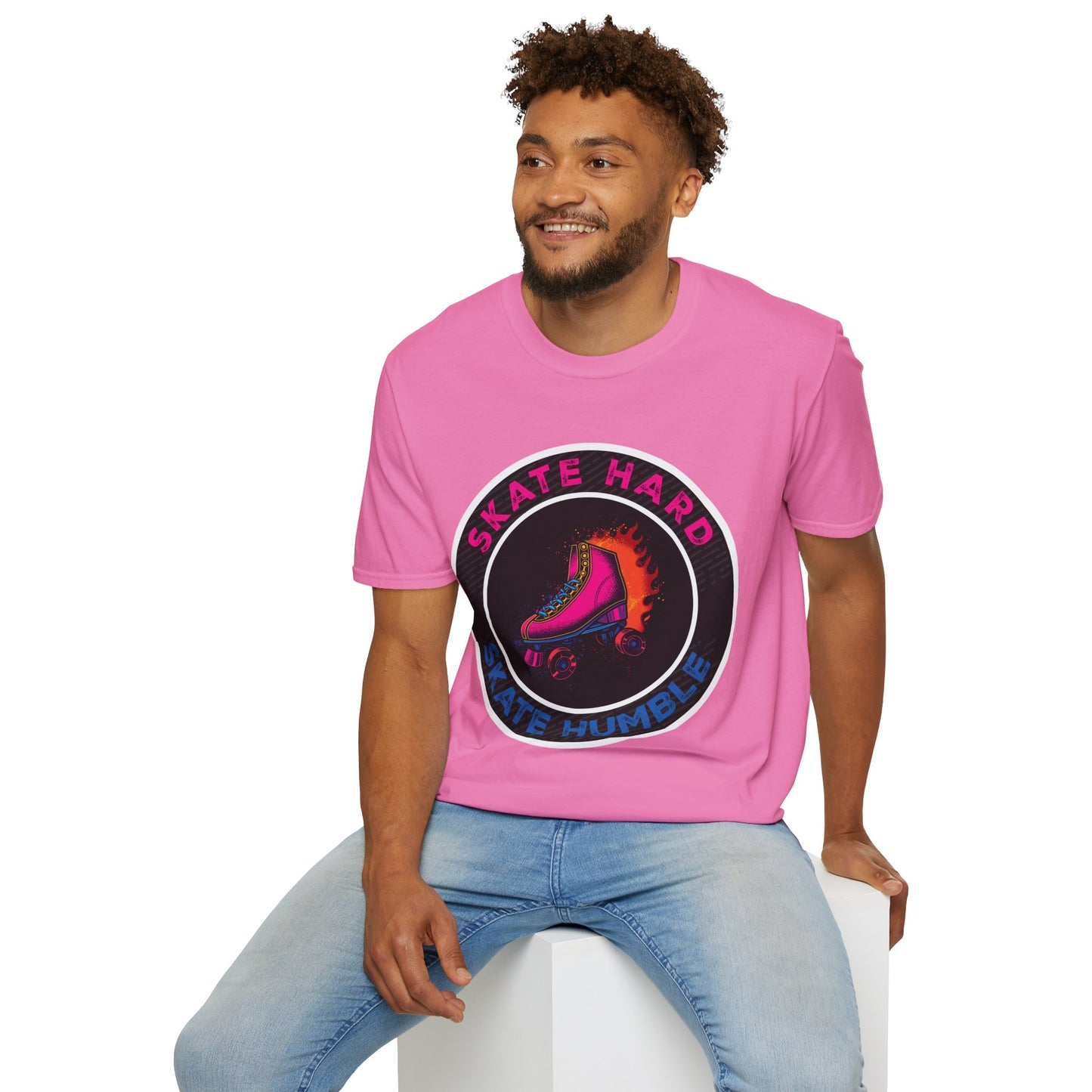 Skate Hard Skate Humble" T-Shirt - United Skates of America - Columbus, OH