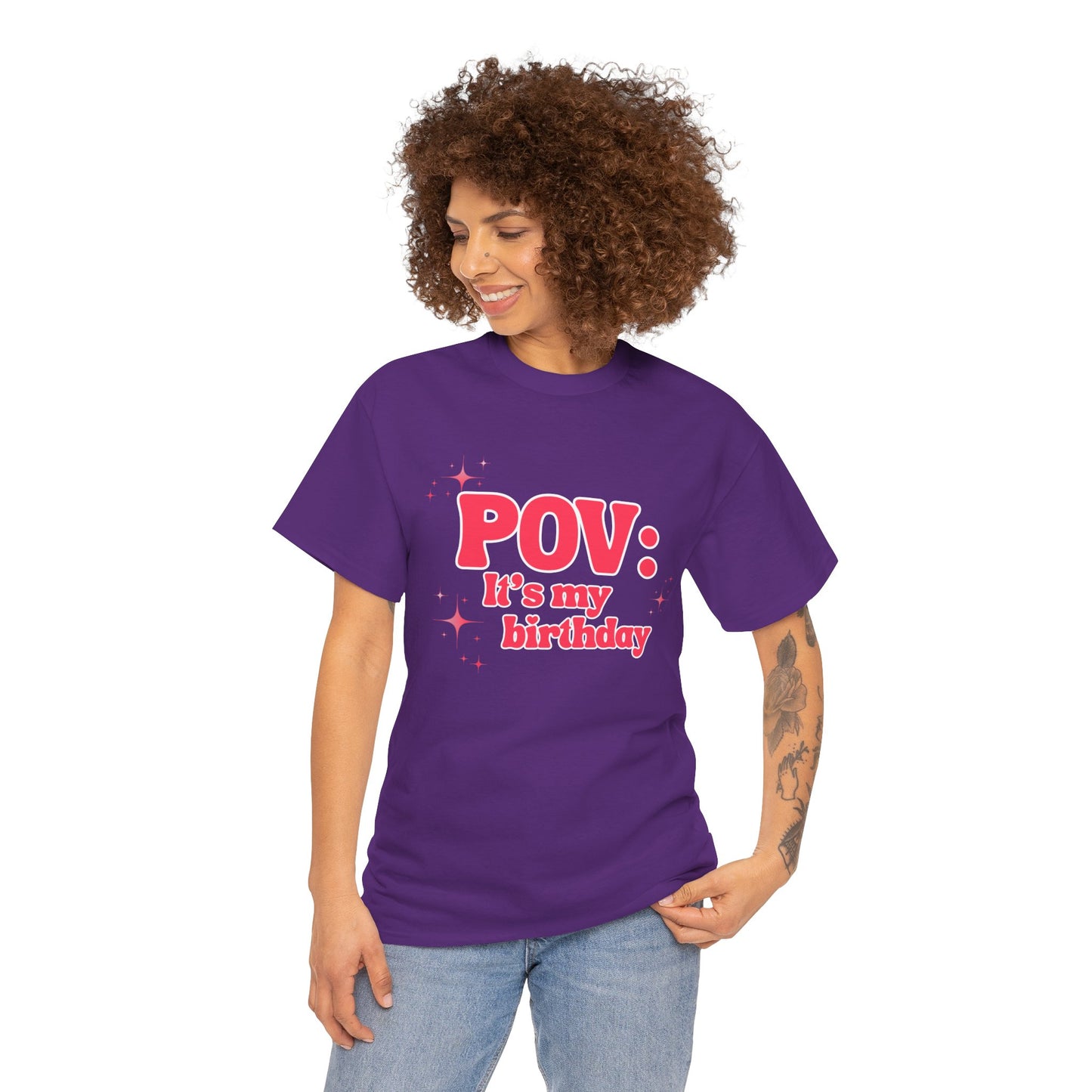 POV It’s My Birthday - Women's T-Shirt