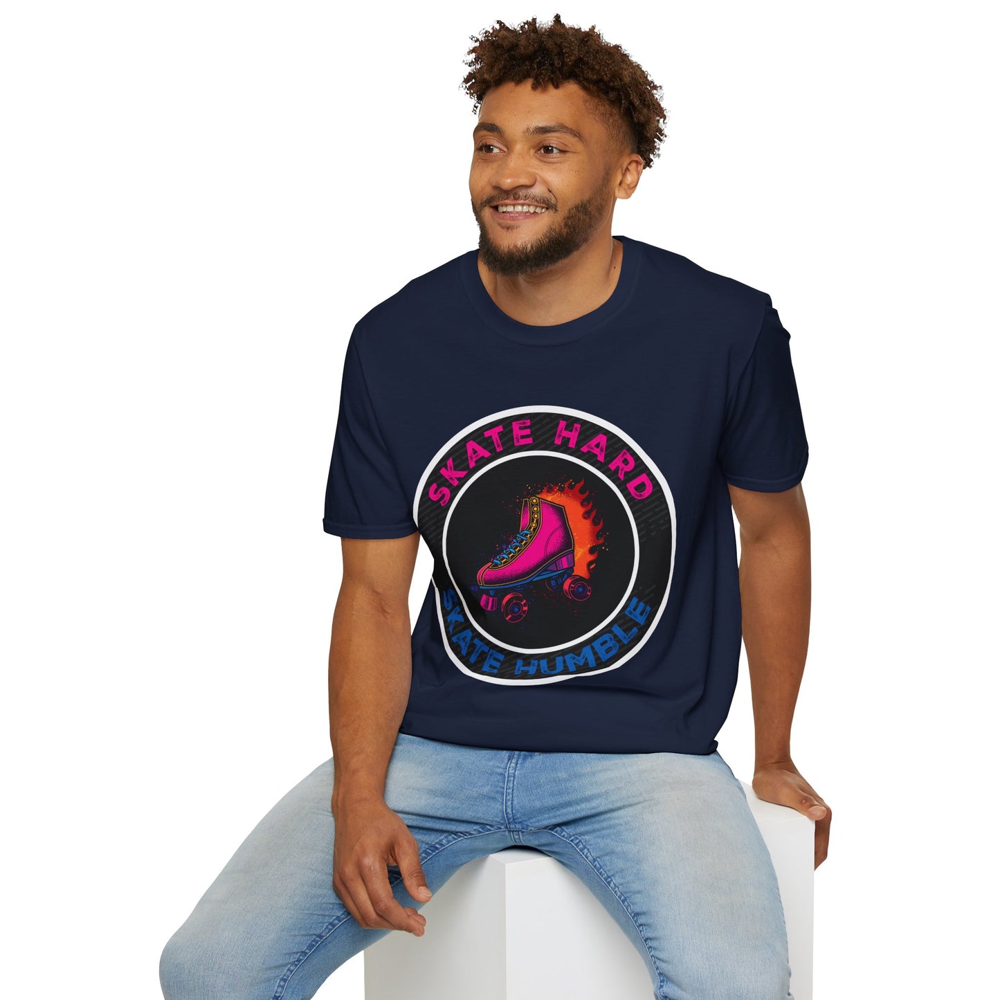 Skate Hard Skate Humble" T-Shirt - United Skates of America - Massapequa, NY