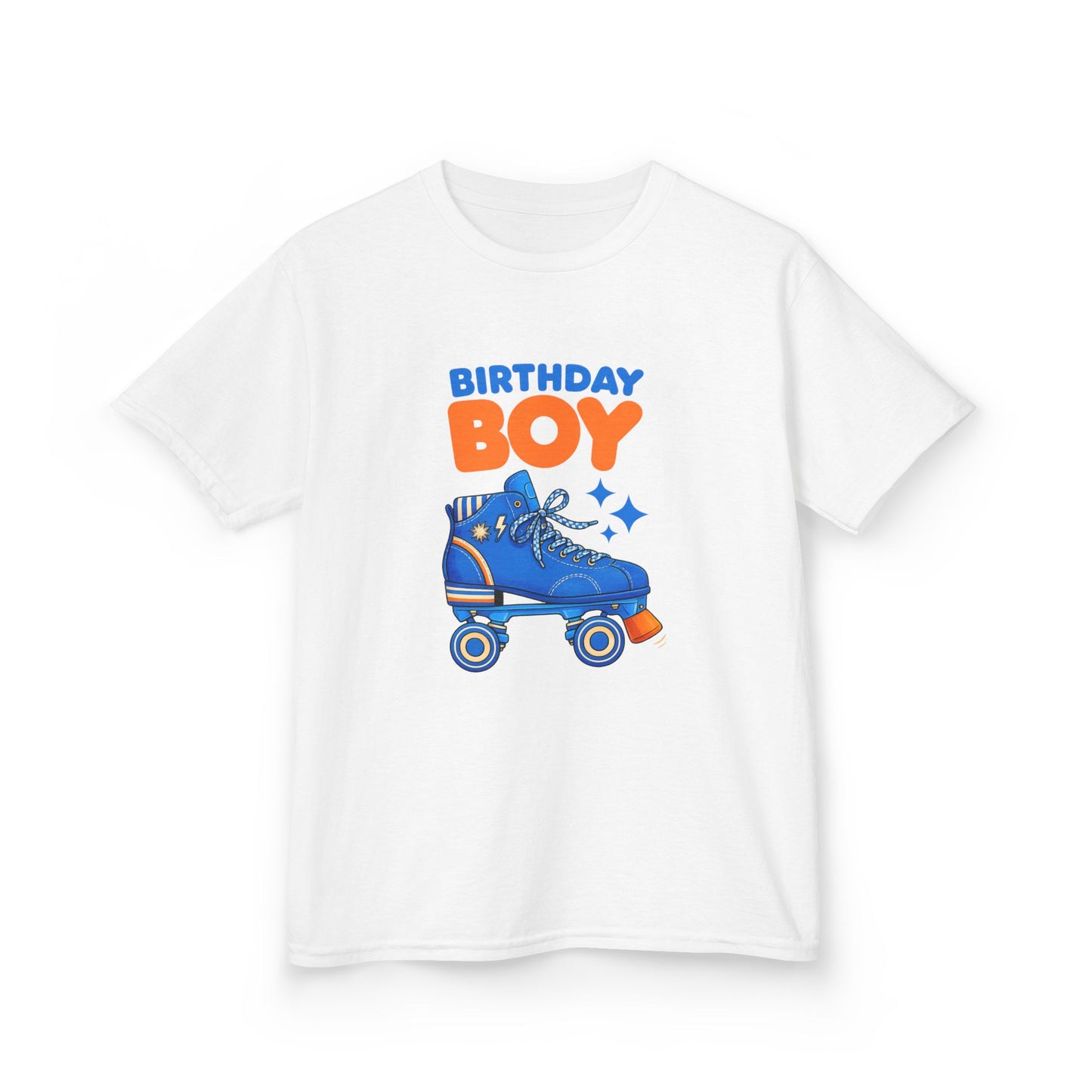 Boy's Birthday Roller Skating T-Shirt - Birthday Boy - Kids Tee for Skating Rink