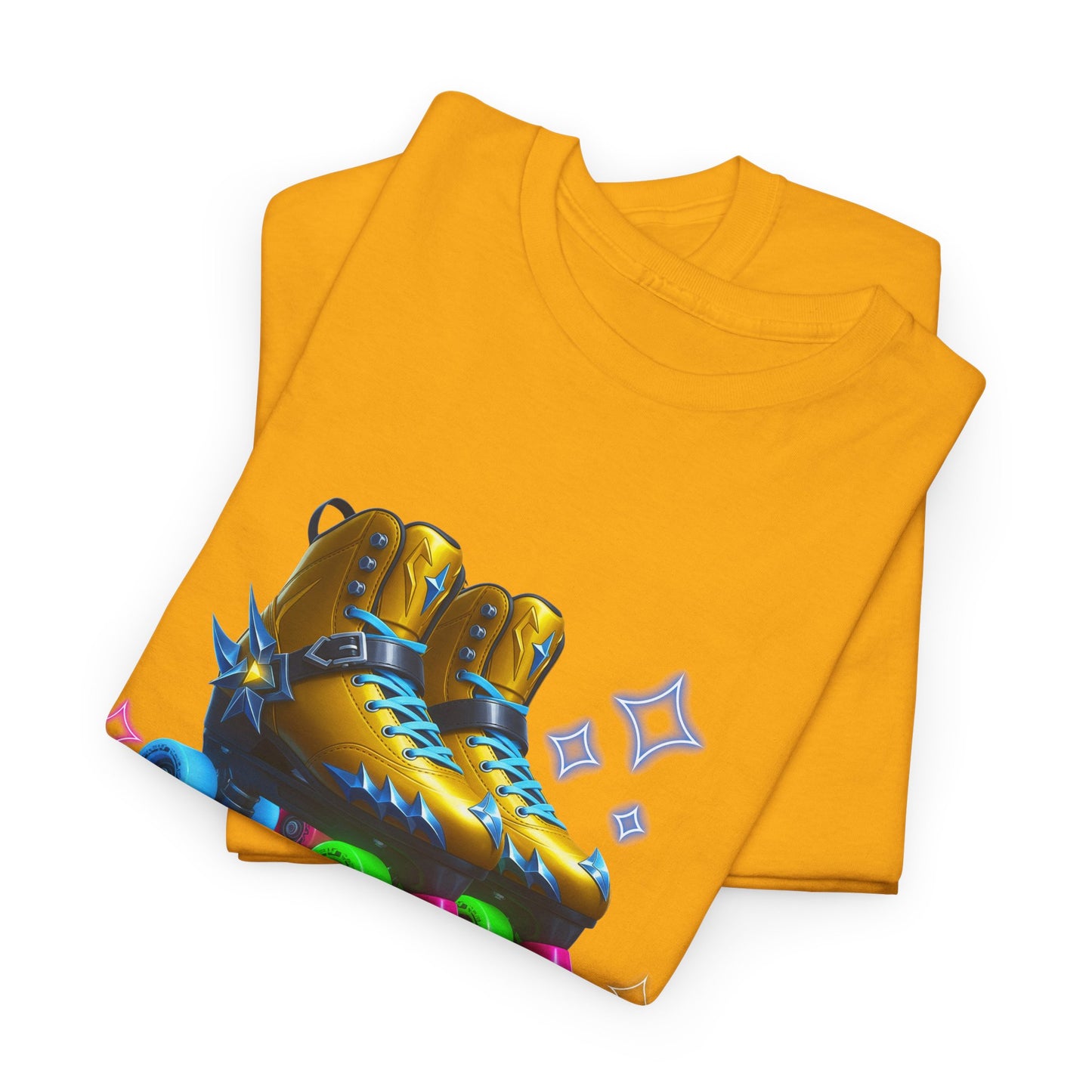 It's My Golden Birthday  - Adult and Teens Roller Skate Graphic T-Shirt – 100% Cotton, Female