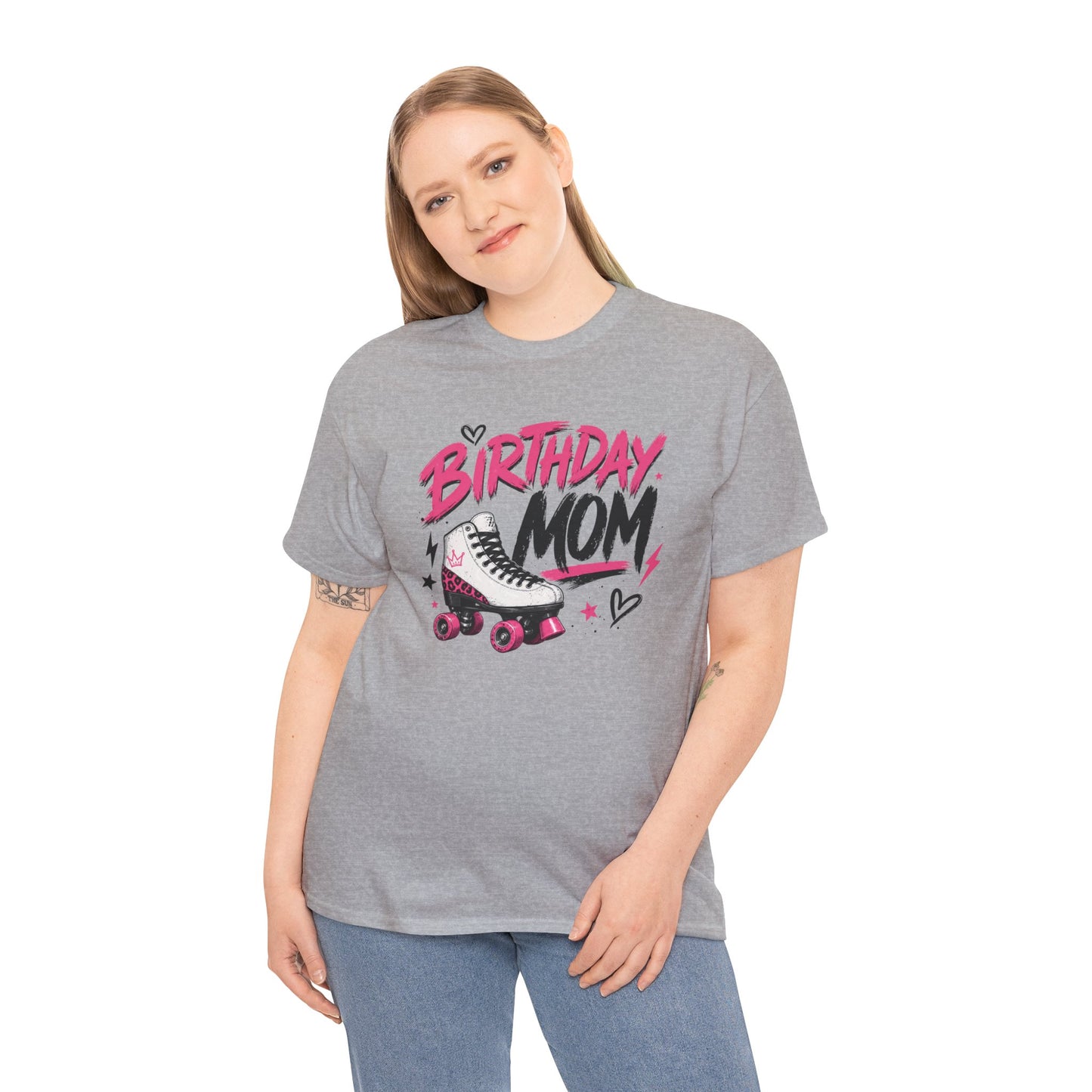 Birthday Mom - Retro Skate T-Shirt for Mothers