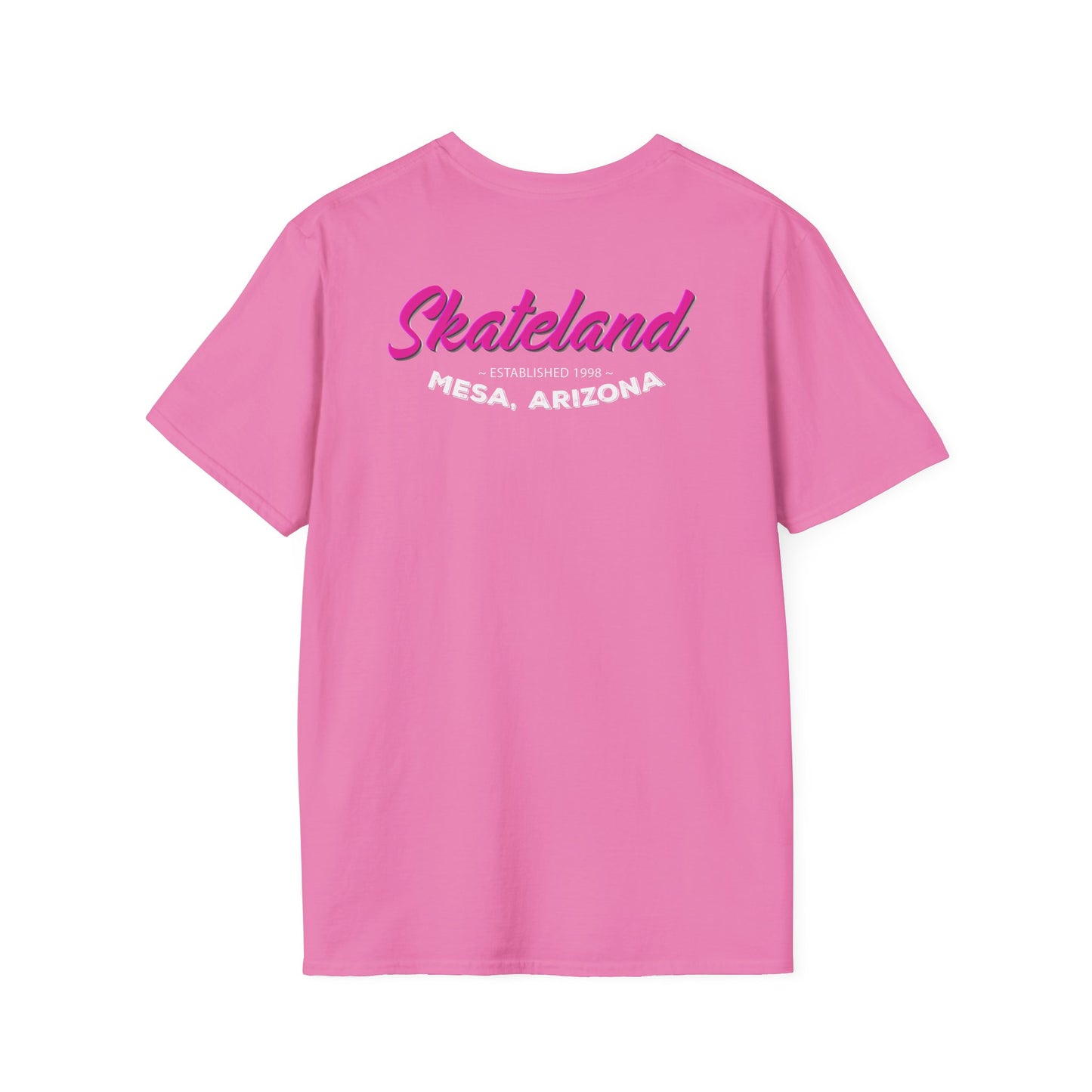 Adult "Skate Life" Paint Splattered Skates T-Shirt - Skateland - Mesa, AZ
