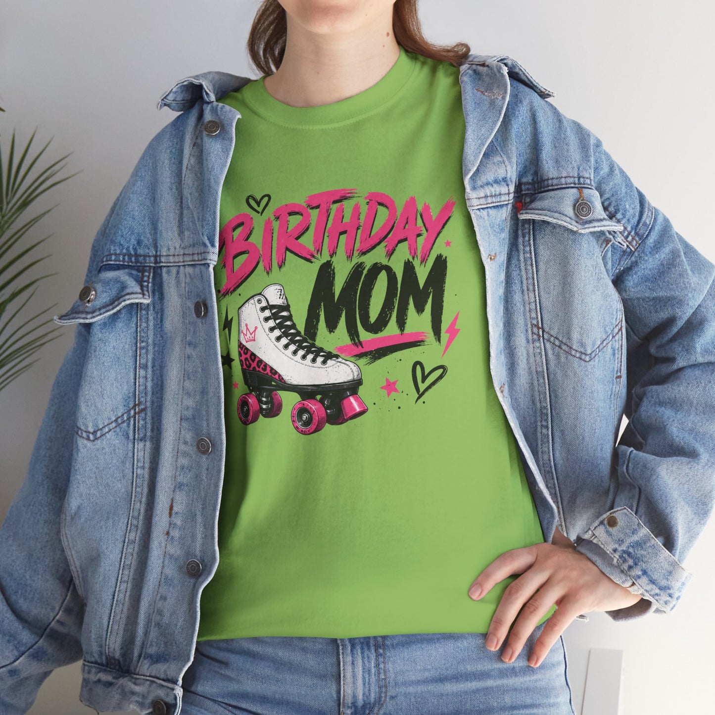 Birthday Mom - Retro Skate T-Shirt for Mothers