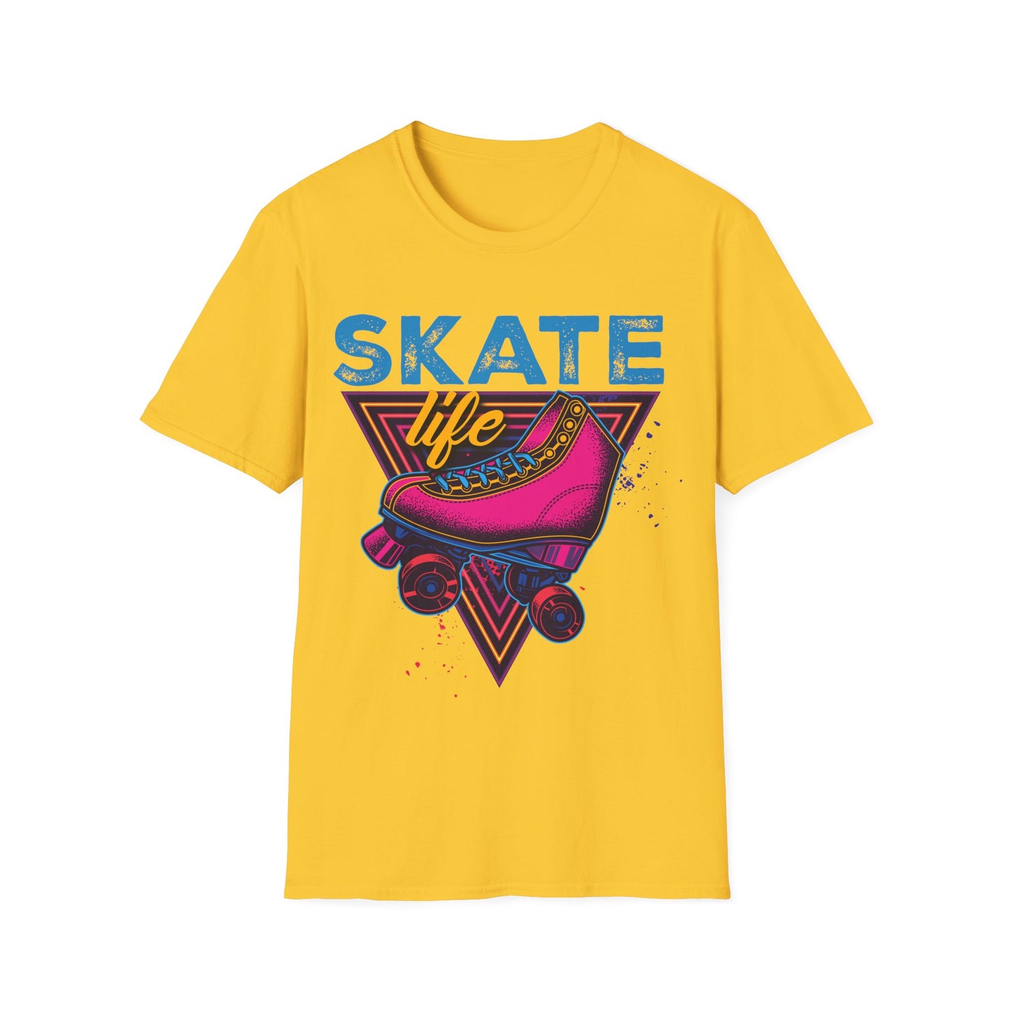 Adult "Skate Life" T-Shirt - Skateland - Chandler, AZ (Pink)