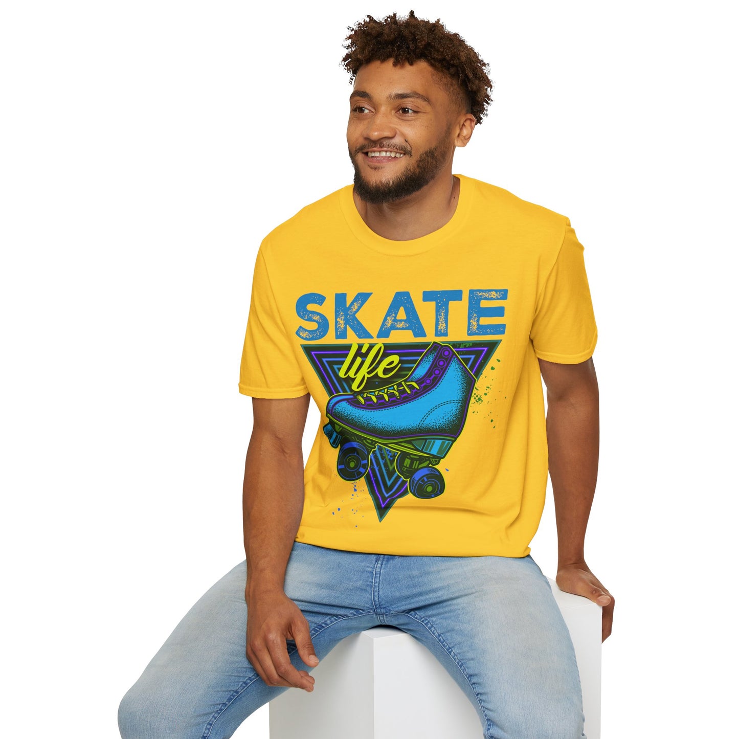 Adult "Skate Life" T-Shirt - United Skates of America - Tampa (Blue)