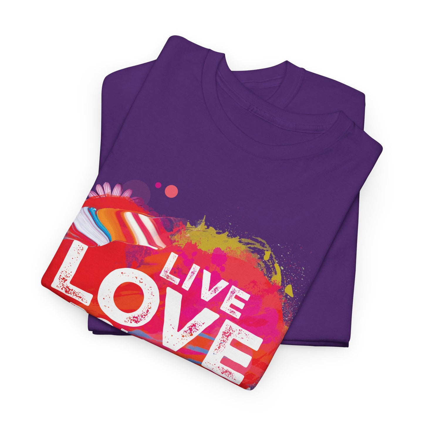 Women's "Live Love Roller Skate" T-Shirt for Skating Lovers