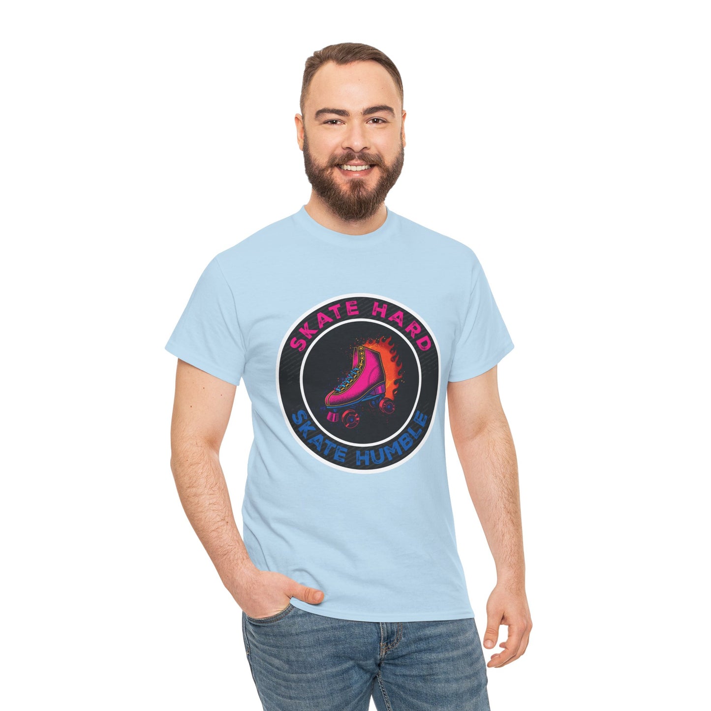 Adult Roller Skating T-Shirt "Skate Hard Skate Humble"
