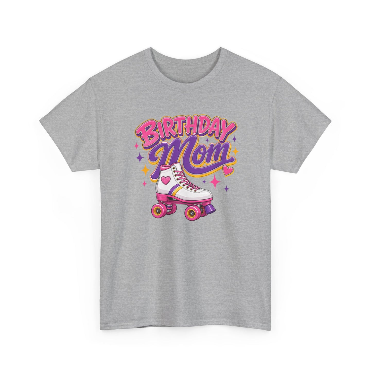 Women's Roller Skating Birthday T-Shirt - Birthday Mom - Retro Skate Tee