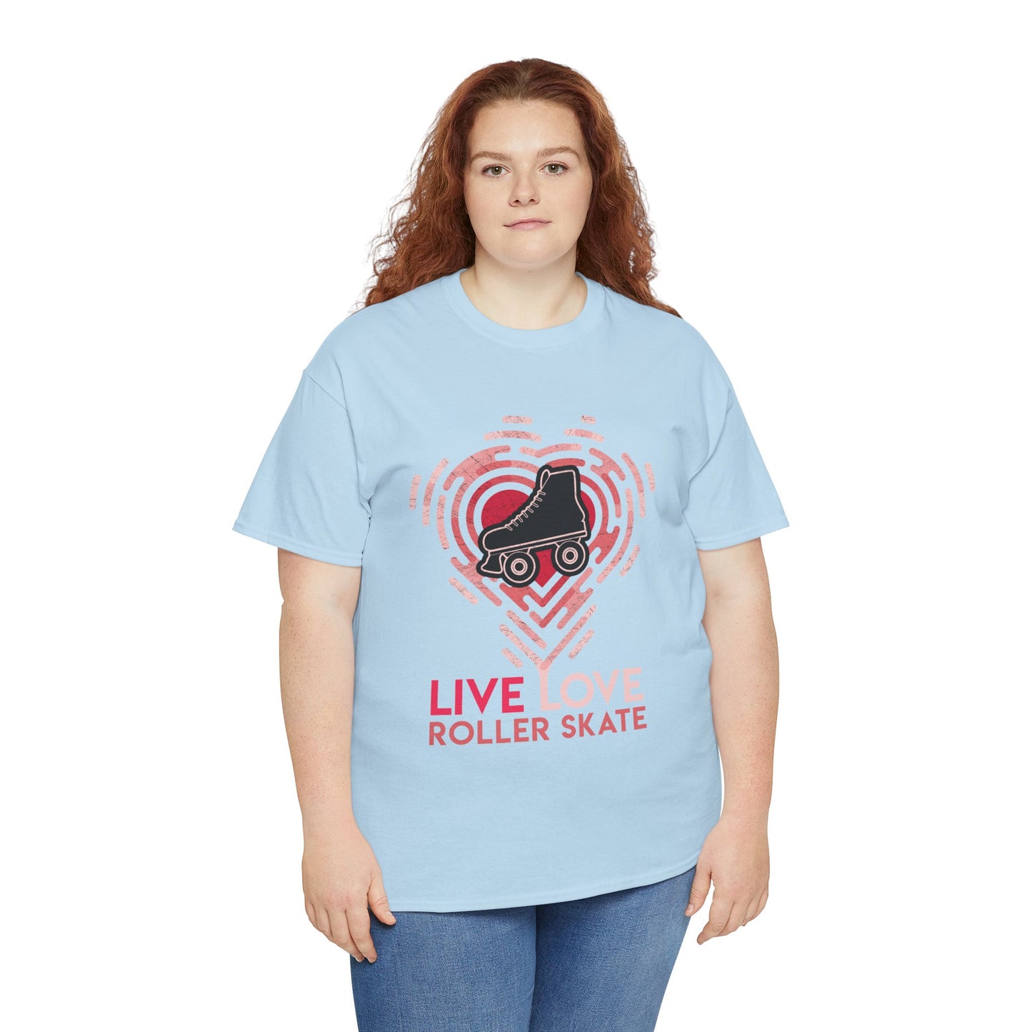 Women's "Live Love Roller Skate" Roller Skaters T-Shirt