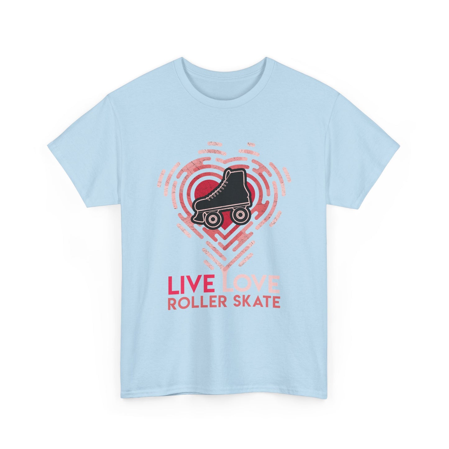Women's "Live Love Roller Skate" Roller Skaters T-Shirt
