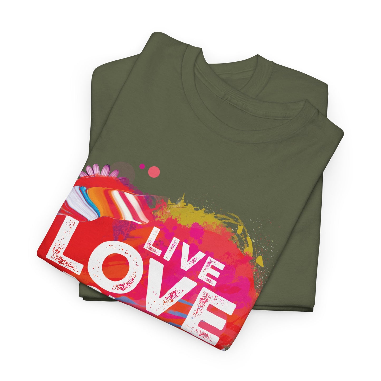 Women's "Live Love Roller Skate" T-Shirt for Skating Lovers