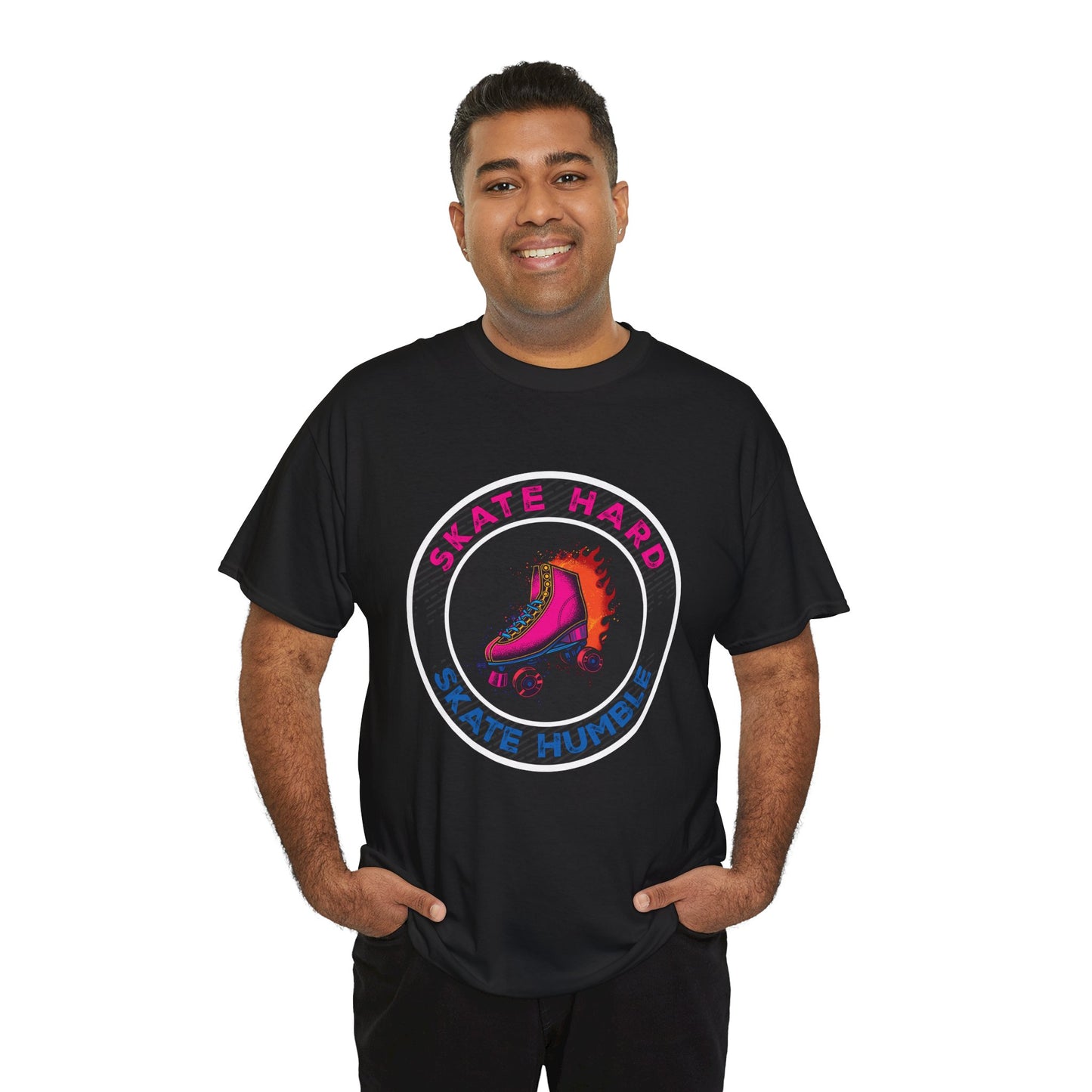 Adult Roller Skating T-Shirt "Skate Hard Skate Humble"