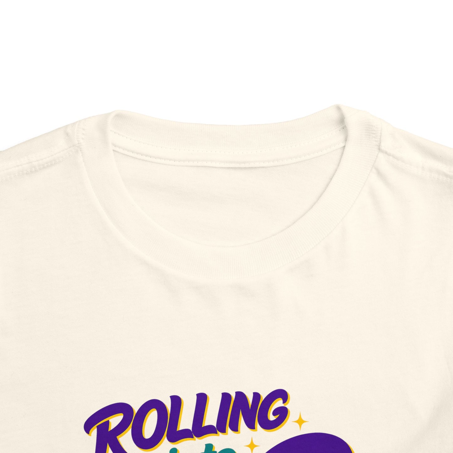 Kid's  "Rolling Into 3 " Birthday T-Shirt for 3 Year Old Child, Roller Skating Tee