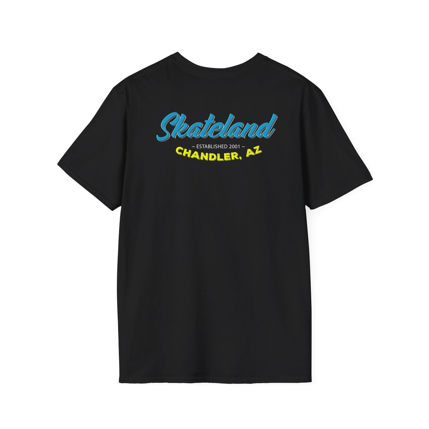Adult "Skate Life" T-Shirt - Skateland - Chandler (Blue)