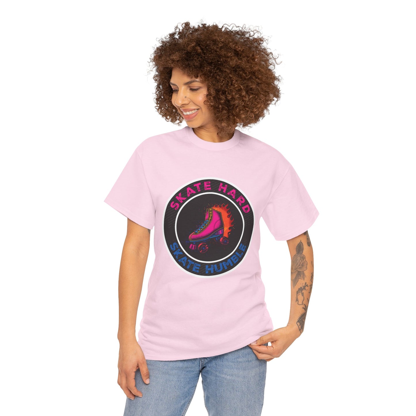 Adult Roller Skating T-Shirt "Skate Hard Skate Humble"