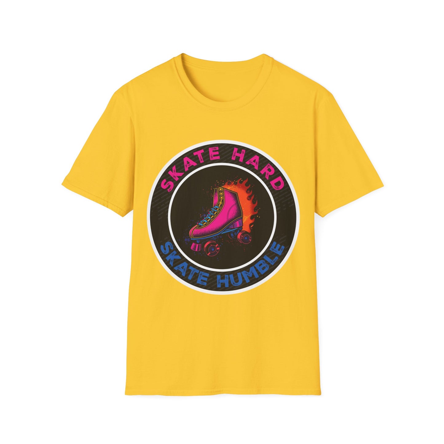 Adult "Skate Hard Skate Humble" T-Shirt - United Skates of America - Tampa, FL