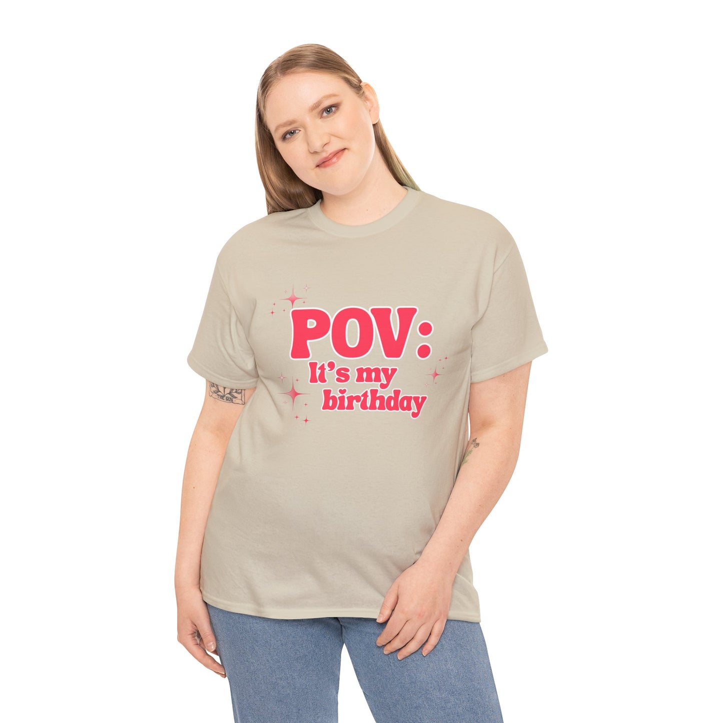 POV It’s My Birthday - Women's T-Shirt