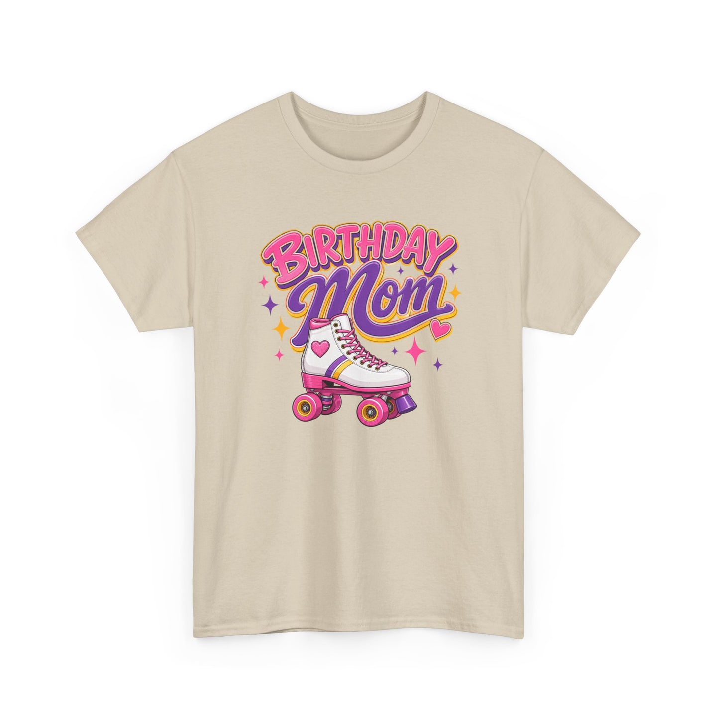 Women's Roller Skating Birthday T-Shirt - Birthday Mom - Retro Skate Tee