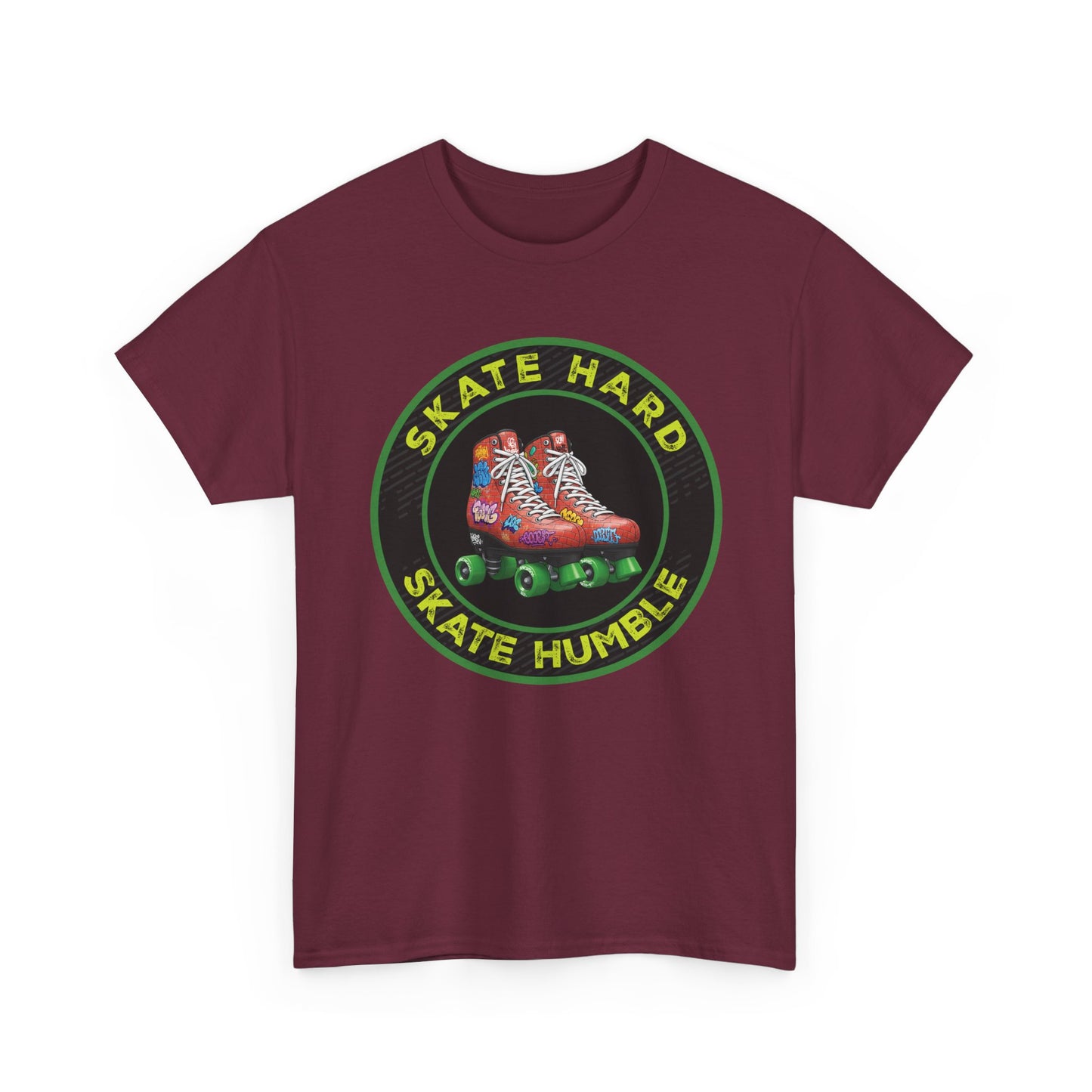Men's "Skate Hard Skate Humble" Roller Skating T-Shirt