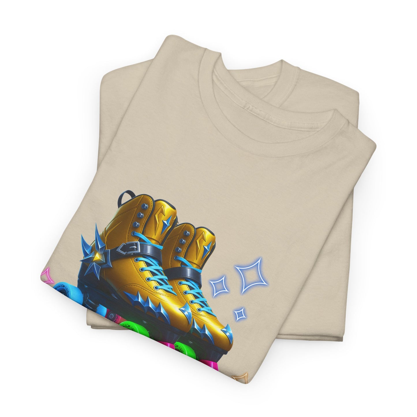 It's My Golden Birthday  - Adult and Teens Roller Skate Graphic T-Shirt – 100% Cotton, Female