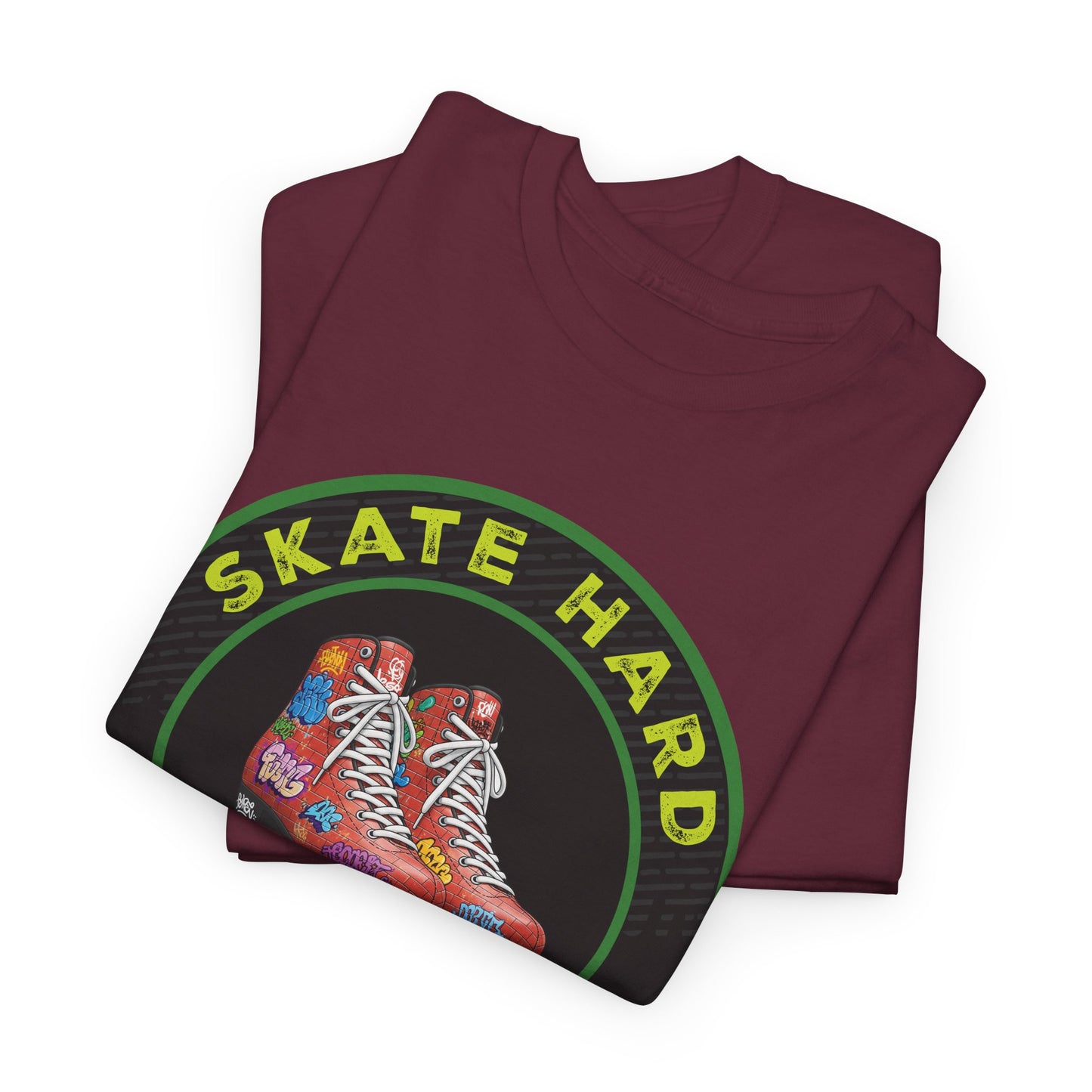 Men's "Skate Hard Skate Humble" Roller Skating T-Shirt