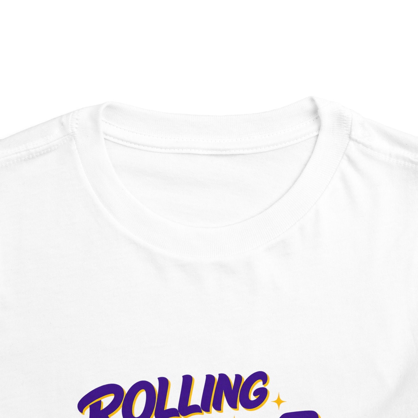 Kid's "Rolling Into 4" Birthday T-Shirt for 4 Year Old Child
