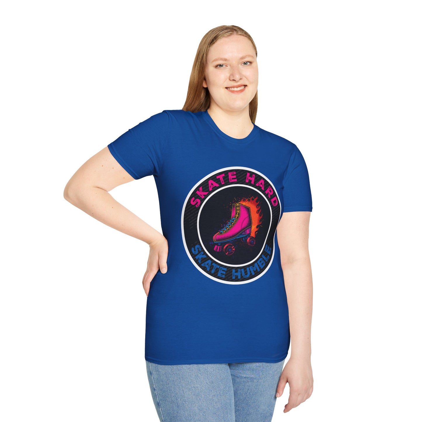 Skate Hard Skate Humble" T-Shirt - United Skates of America - Massapequa, NY