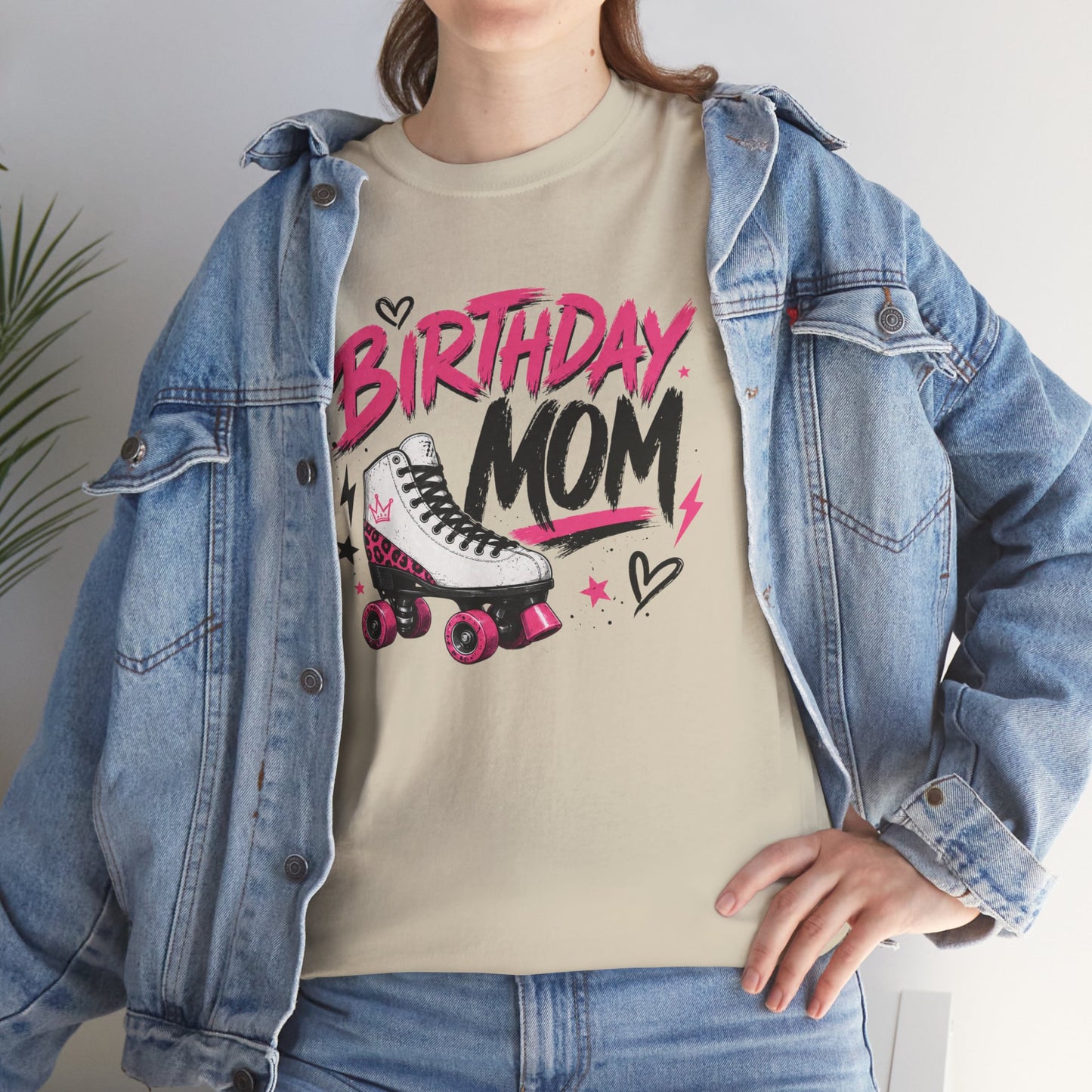 Birthday Mom - Retro Skate T-Shirt for Mothers