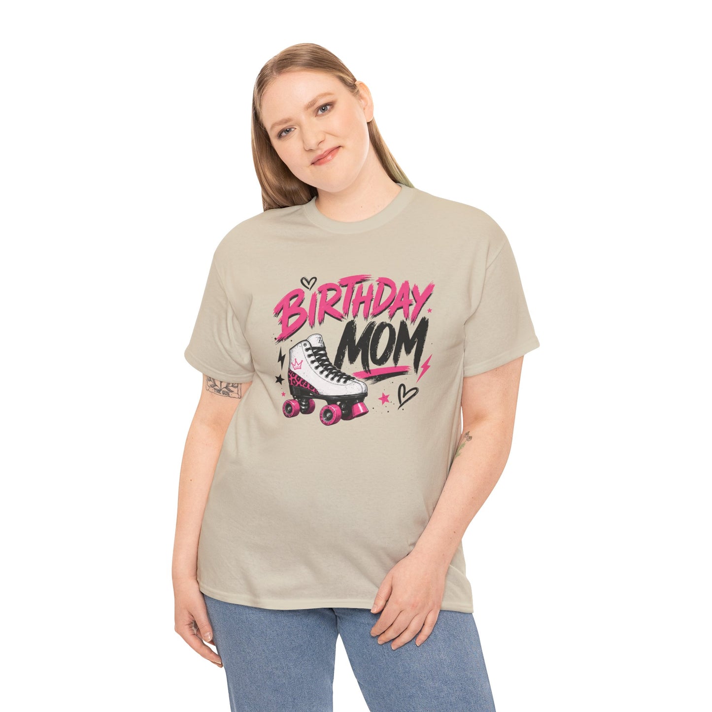 Birthday Mom - Retro Skate T-Shirt for Mothers