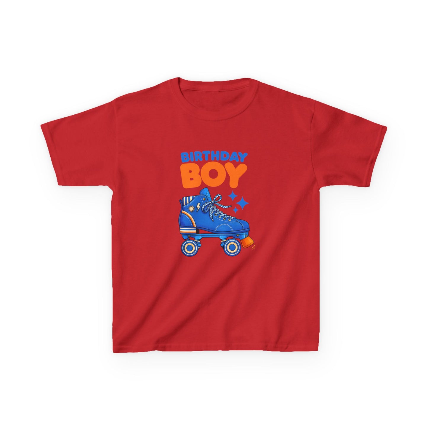 Boy's Birthday Roller Skating T-Shirt - Birthday Boy - Kids Tee for Skating Rink