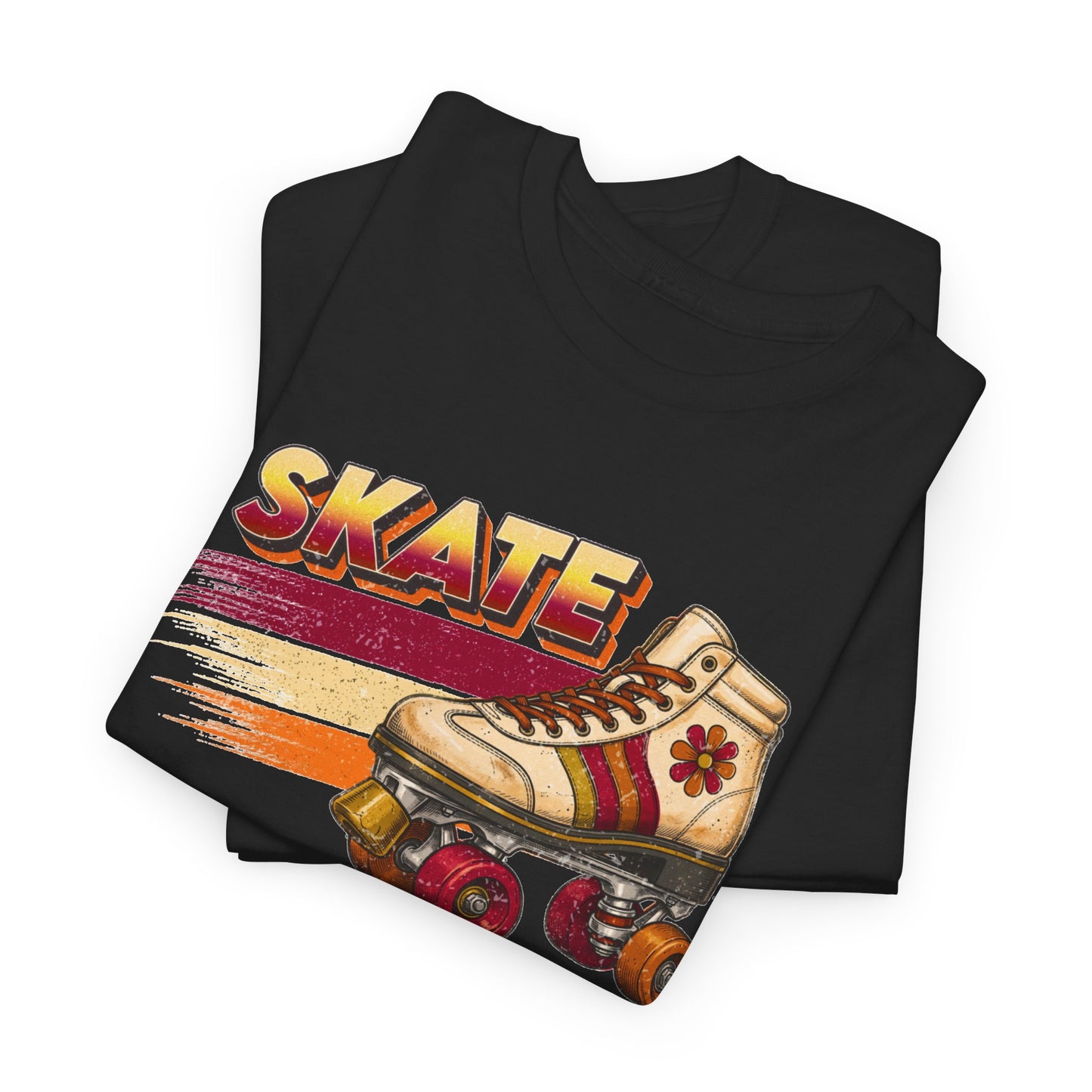Retro Roller Skate T-Shirt | Unisex Vintage Quad Skating Graphic Tee | 70s 80s Inspired Roller Skate Shirt