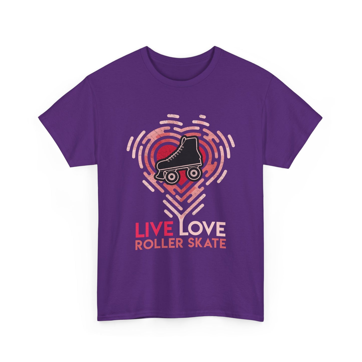 Women's "Live Love Roller Skate" Roller Skaters T-Shirt