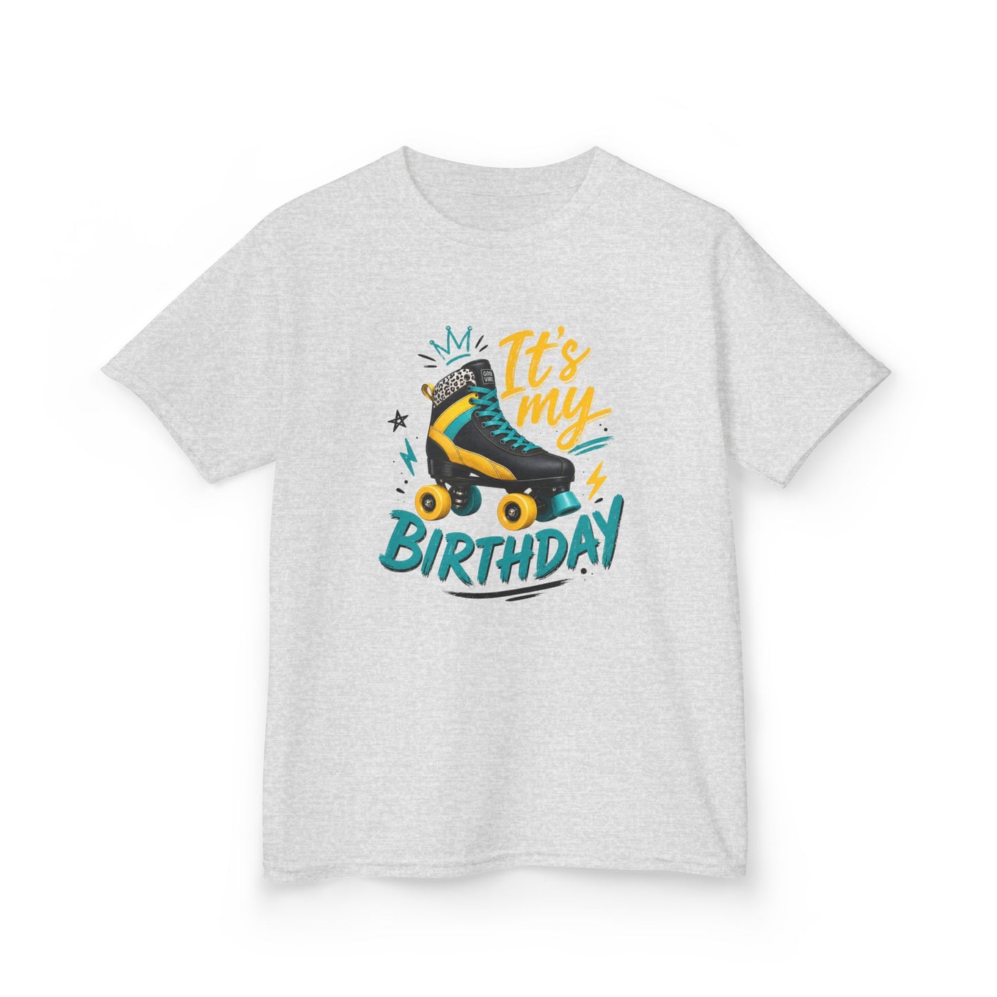 Kid's Birthday Roller Skating T-Shirt - "Its My Birthday" - Tee for Boys and Girls