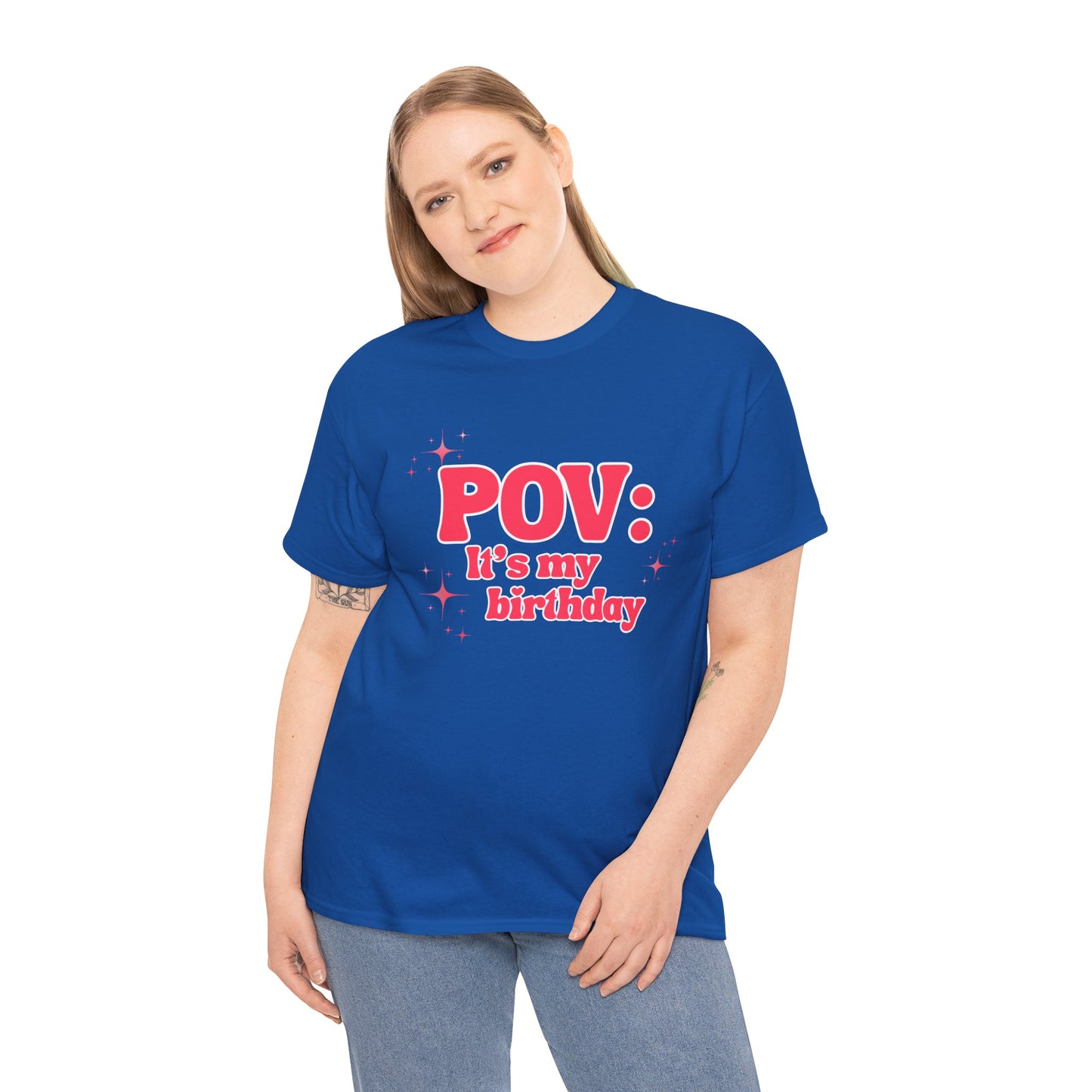 POV It’s My Birthday - Women's T-Shirt