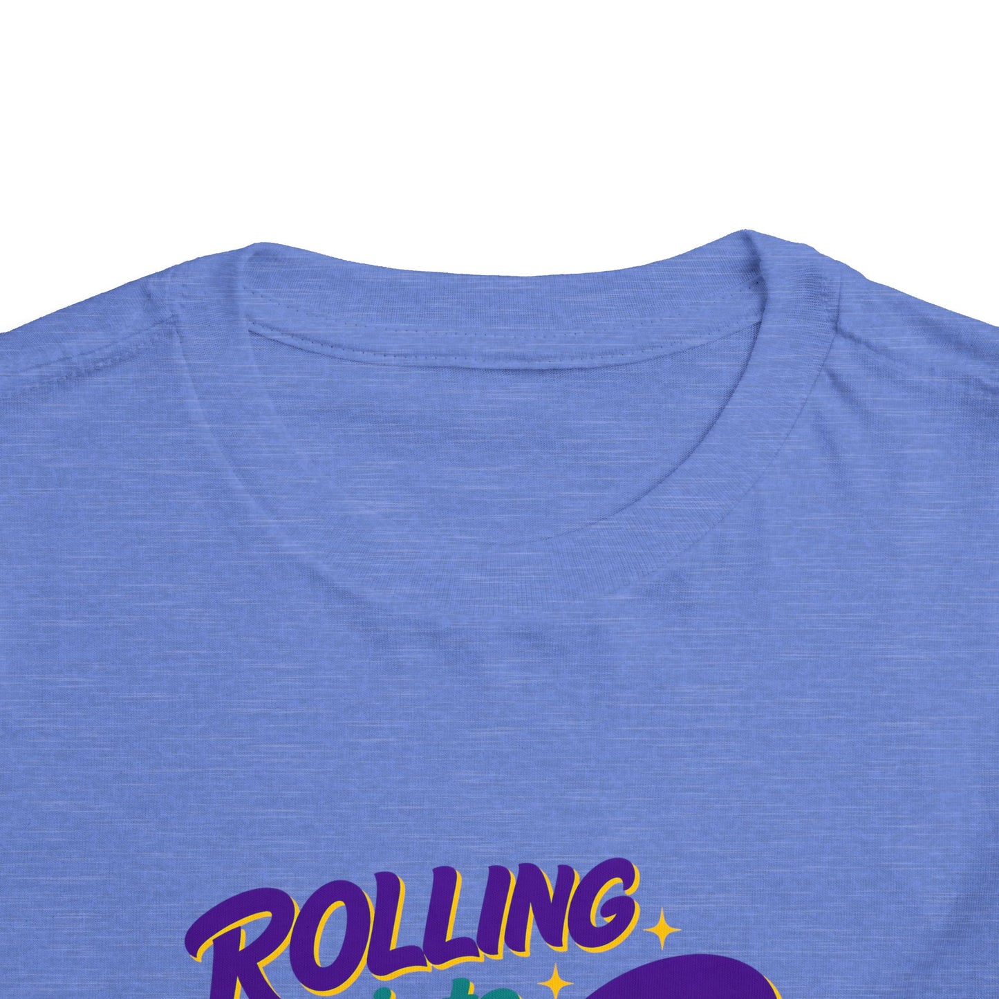 Kid's  "Rolling Into 3 " Birthday T-Shirt for 3 Year Old Child, Roller Skating Tee