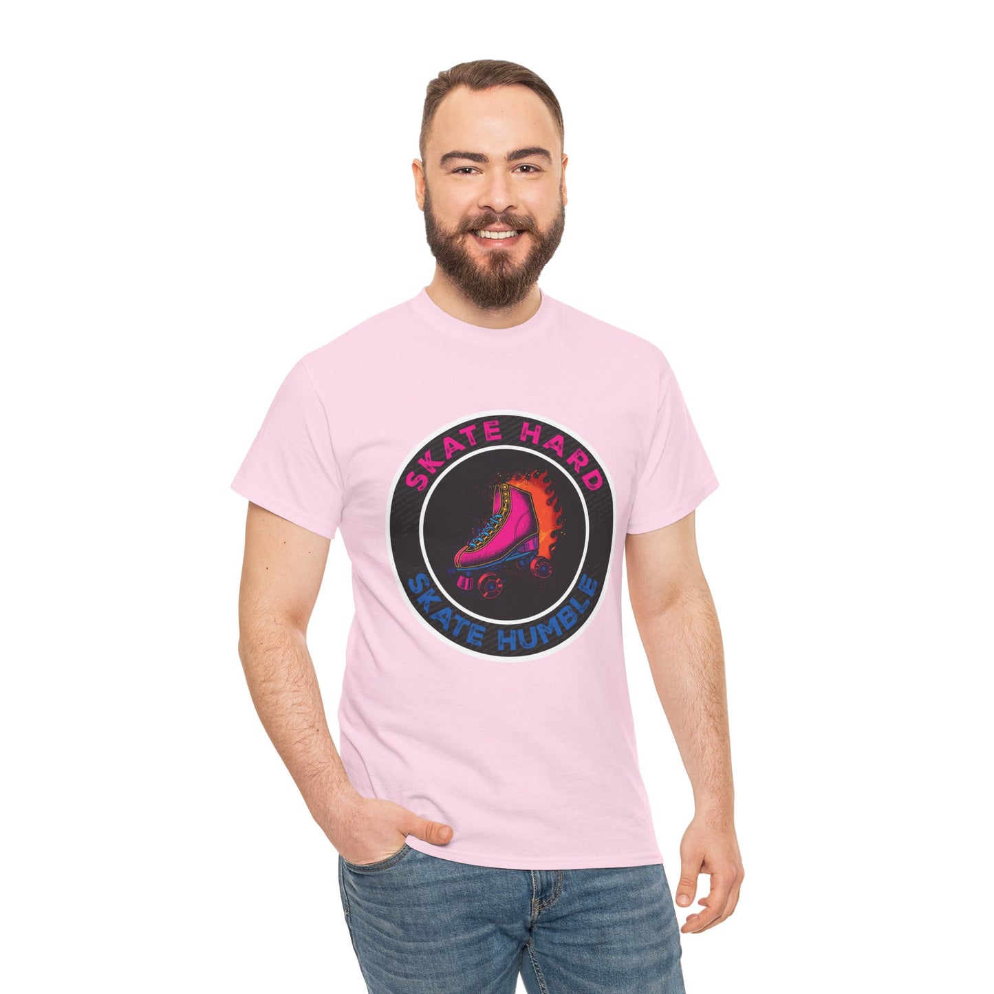 Adult Roller Skating T-Shirt "Skate Hard Skate Humble"