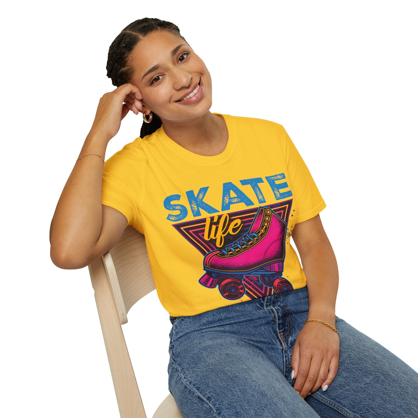 Adult "Skate Life" T-Shirt - United Skates of America - Jackson