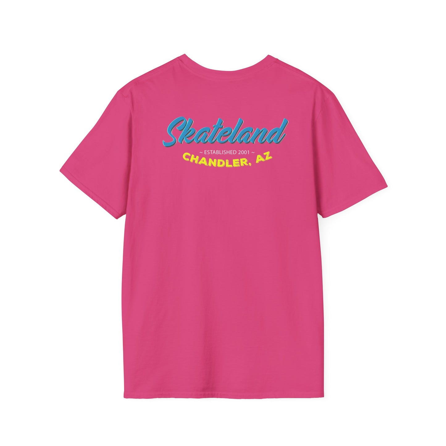 Adult "Skate Life" T-Shirt - Skateland - Chandler (Blue)