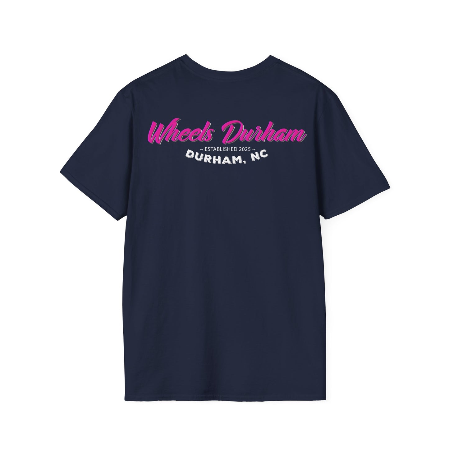 Adult "Flex Vibe Roller Skate" T-Shirt - Wheels - Durham, NC